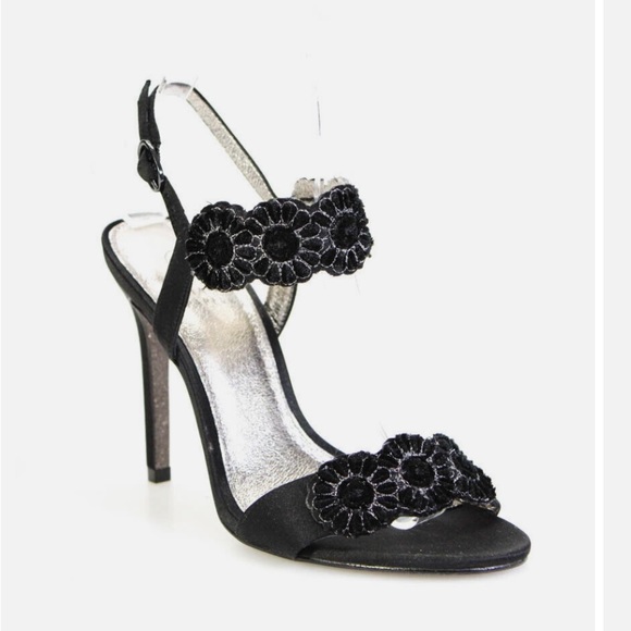 Adrianna Papell Shoes - ADRIANNA PAPEL • Black Heel Stiletto Sandal • sz 7.5 M •